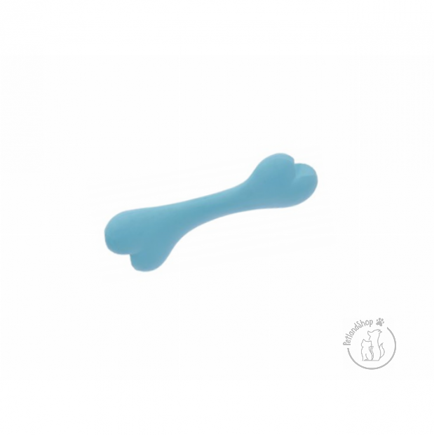 kutya, kék, gumi, csont