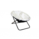 cica párnázott szék fehér relax