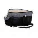 kisállat, szürke, hordozó, táska