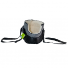 kisállat, szürke, hordozó, táska